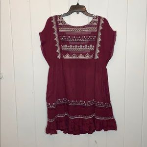 Free People Sunrise Wanderer Dress NEEDS REPAIR
